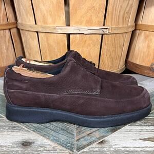 Dexter Brown Nubuck All Terrain Casuals Made in USA Oxford Sneakers Mens 9.5